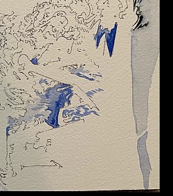 Ink and watercolor block 6/6